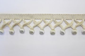 Balls on Gimp BF-1481 24/28 Cream