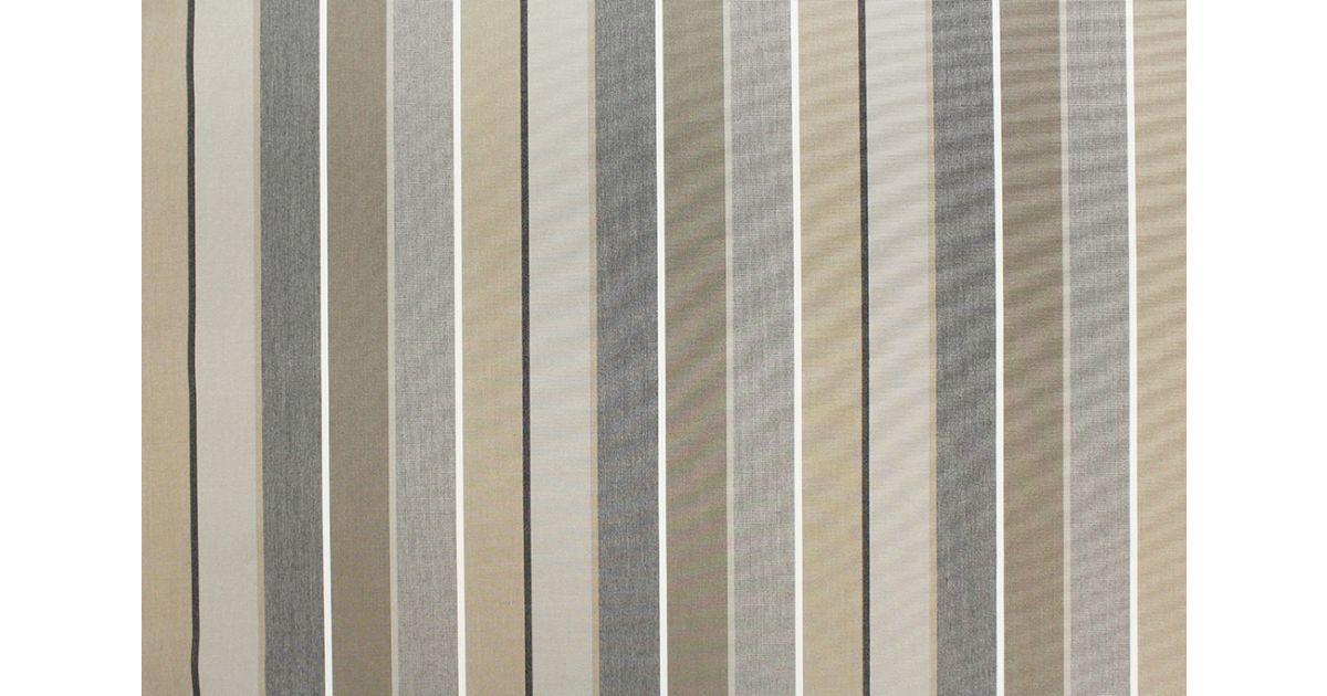 Sunbrella Stripe Milano Char 56079 Fabric