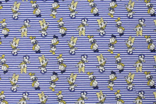 Daisy & Donald Blue 01  Fabric