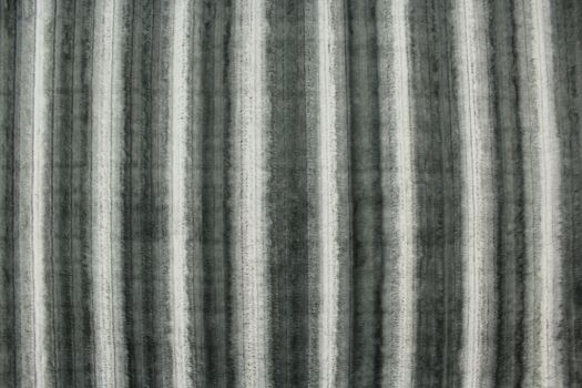 Chinchilla Stripe Grey Smoke Fabric