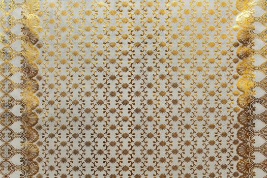 Lace Tablecloth Golden LTC-G7 Fabric