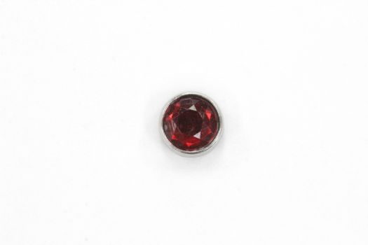 Rhinestonenail .5 Inch HXS-2345 01 Red Stone  Fabric