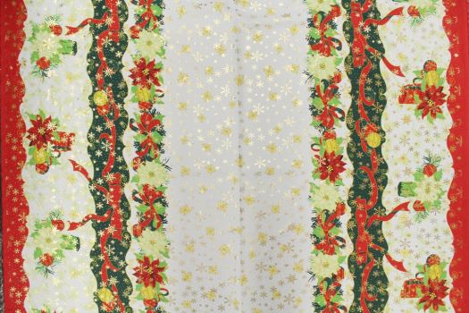 Christmas Holiday Print 33-3  Fabric