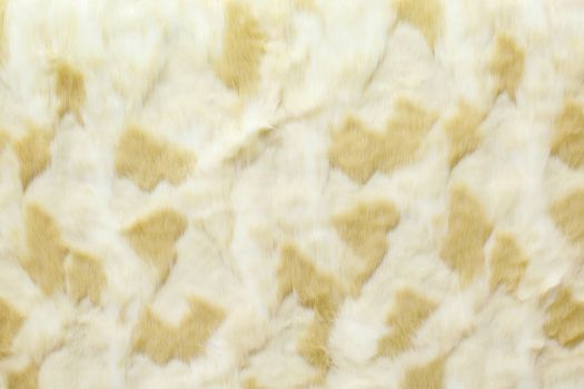 Faux Fur Molted White  Fabric