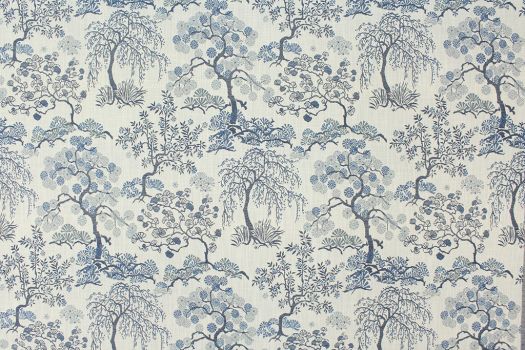R-Asuka Indigo  Fabric