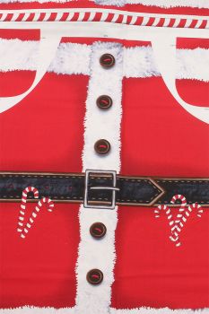 VIP Santas Apron Craft Panel 2005 35.5