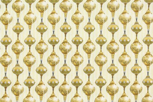 Quilting Treasures Golden Holiday Cream/Gold - Christmas  Fabric