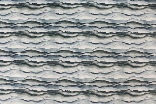 Oceana TSL Blue  Fabric