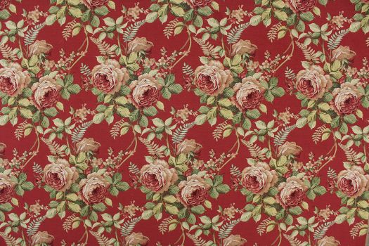 Tapestry 2931 Main Red V5  Fabric
