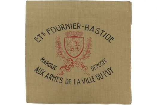 Ets Fournier - Bastide brown, red, black  Fabric