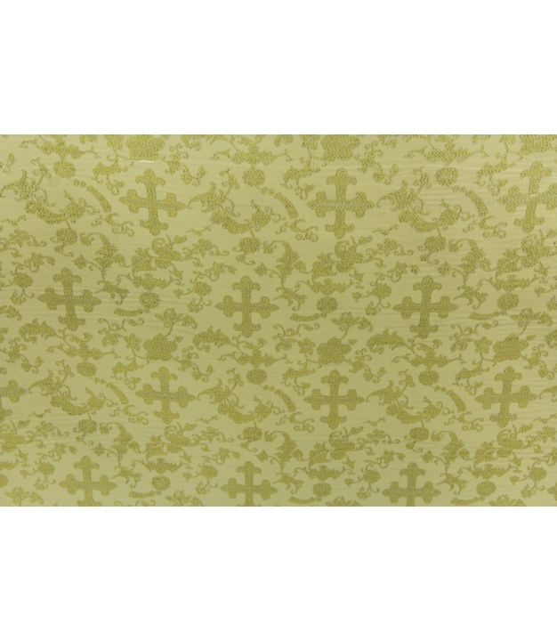 Metallic with Cross Ivory/Gold