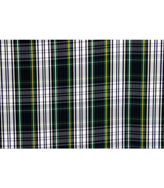 Tartan Plaid PP-45 Green Navy White