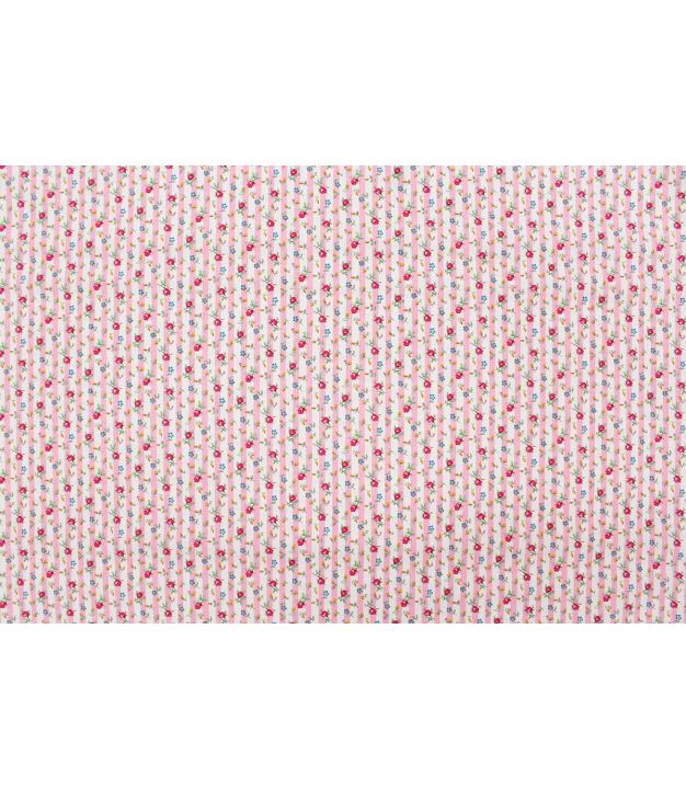 Mindys Floral Stripe Rose 17471-RH-4