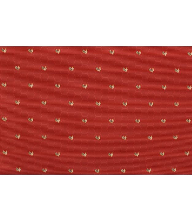 Le Coq Red  Embroidered Rooster