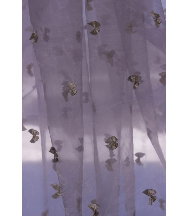 Organza Bows EL 2324 Pink/Ivory