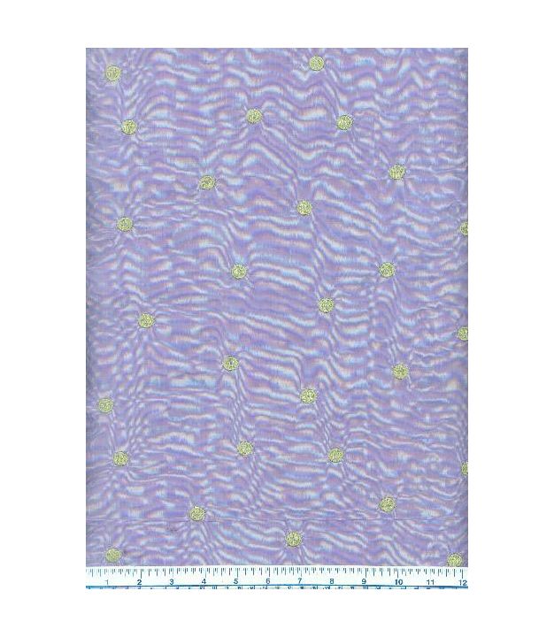 EL-2156C TAFFETA W/ DOT LILAC/APPLE