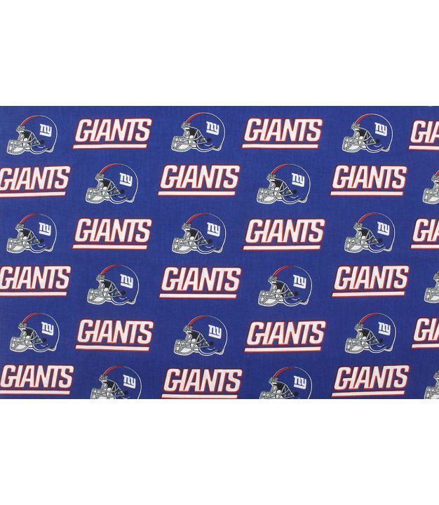 NFL NY Giants on Cotton 6314-D