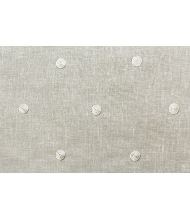 Adde Earthy Linen Beige White 8 oz Embroidery
