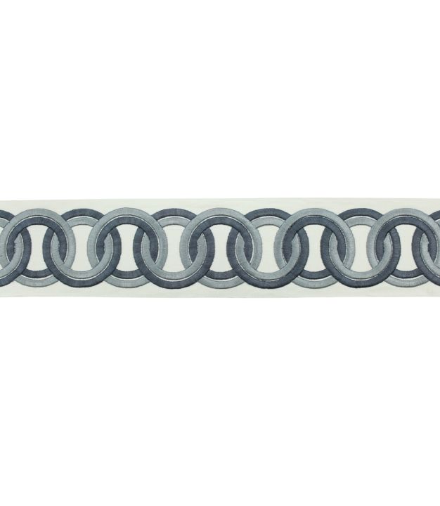 Malai 4 Inch Tape Ivory Aubergine