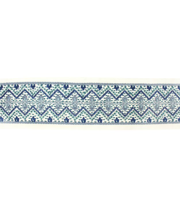 Tape 6" Canvas Ivory Navy