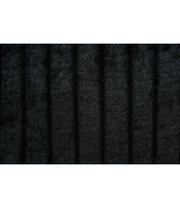 Faux Fur Pelted Black
