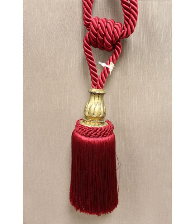 Resin Tassel Tieback