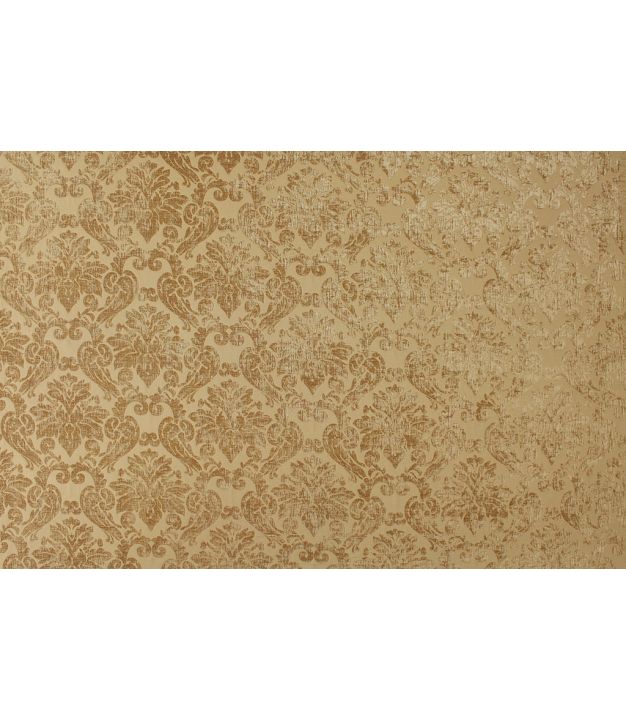 Chenille Damask Gold