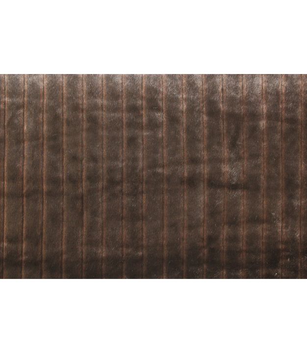 Faux Fur Pelted Chocolate