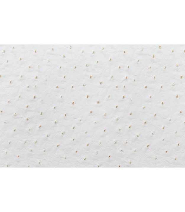 Mitchell Faux Leather Emu White