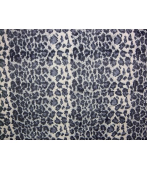 Faux Fur Snow Leopard