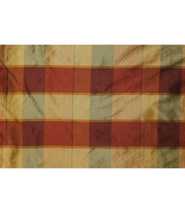 Dupioni Plaid 54 Inch Color 324 Rep 5.5 Inches