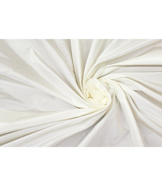Silk Taffeta Off White