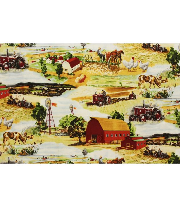 Farm Fresh Farm Scene Multi