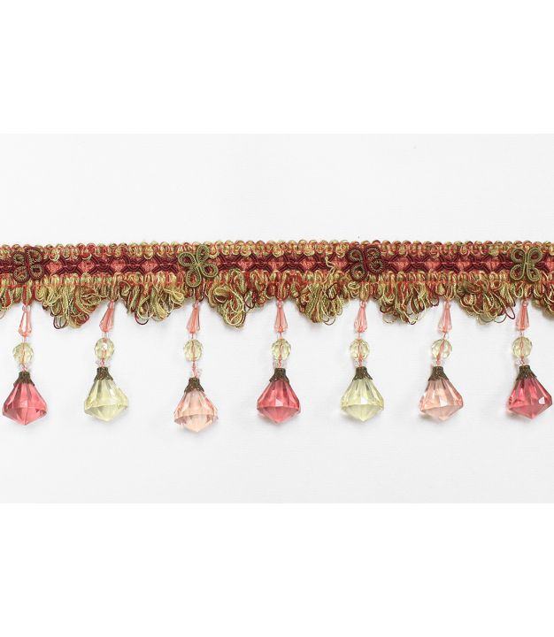 Butterfly Trim 3.5" with Beads