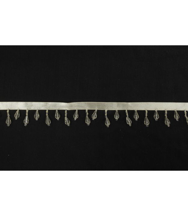 Dazzling Beads On Ribbon WTBF 104 Champagne Fabric Trim
