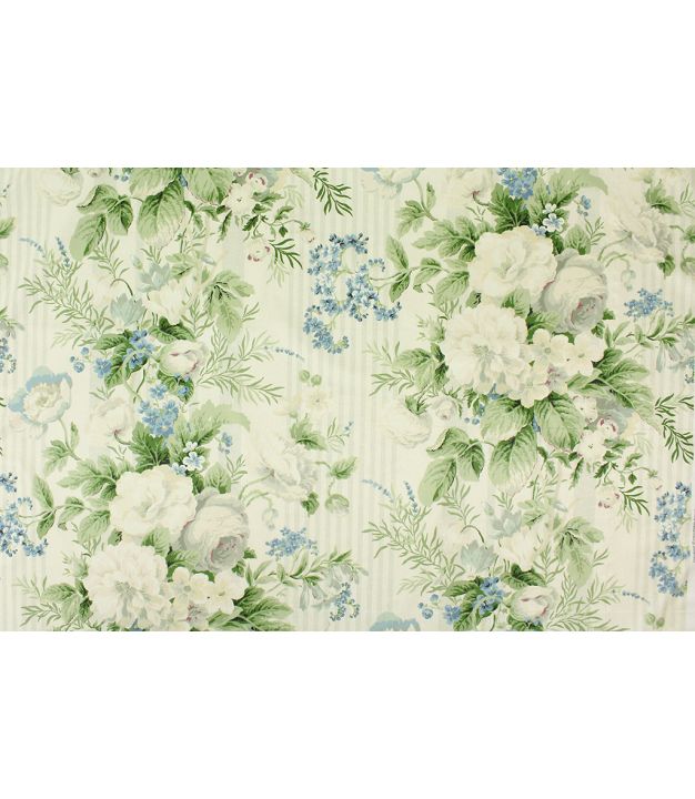 P Kaufmann Battersea Bouquet Mist Green
