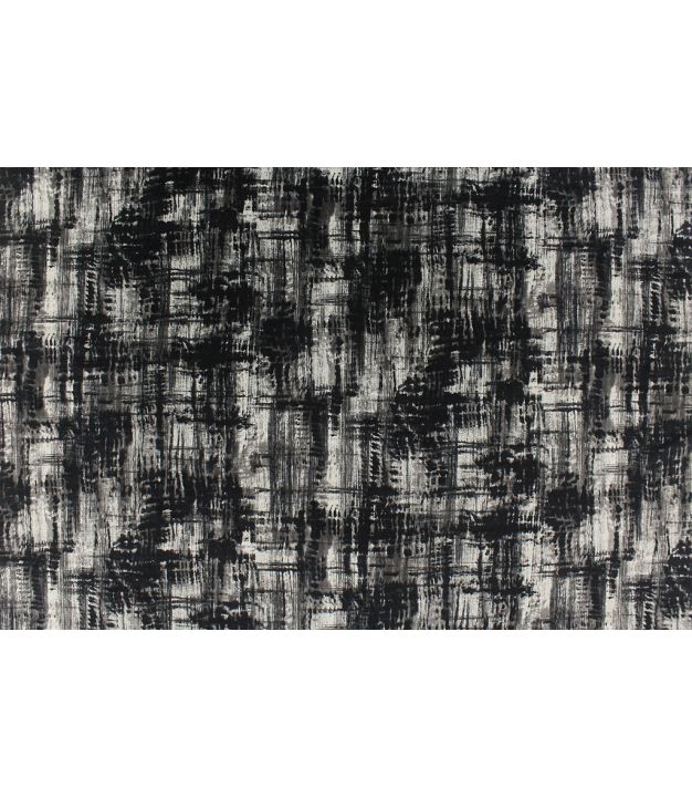 Romo Velvet Printed Black/White