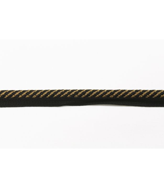 Metallics Cordedge Black Gold