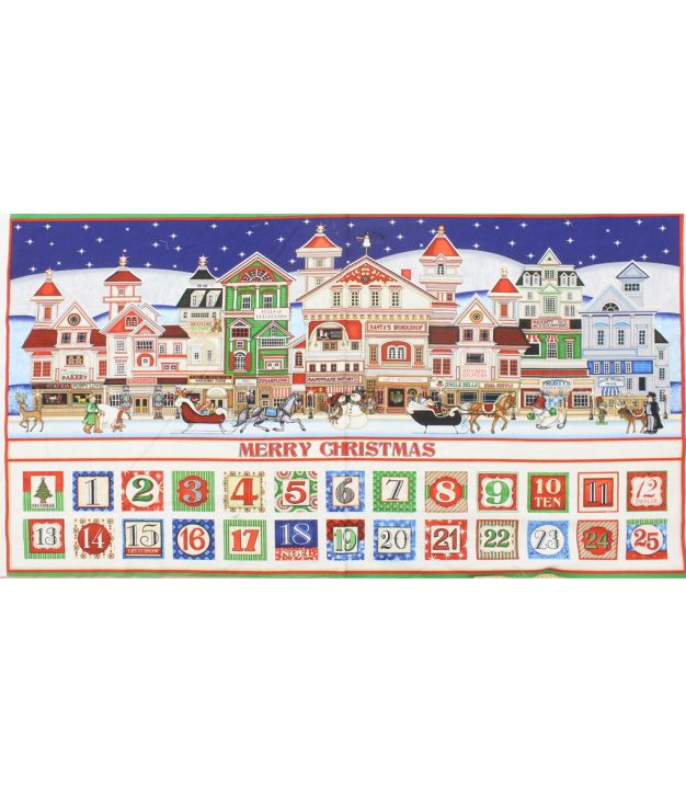 VIP Santa Workshop Christmas Countdown 23.5" x 45"