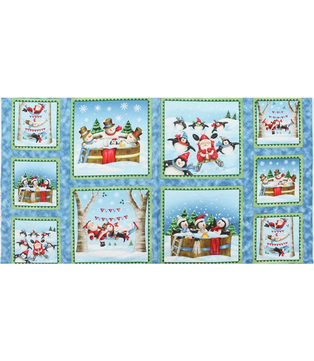 Quilting Treasures Illustrations by Emma Leach 23.5" x 45"