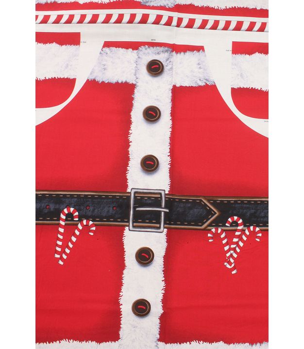 VIP Santas Apron Craft Panel 2005 35.5" x 45