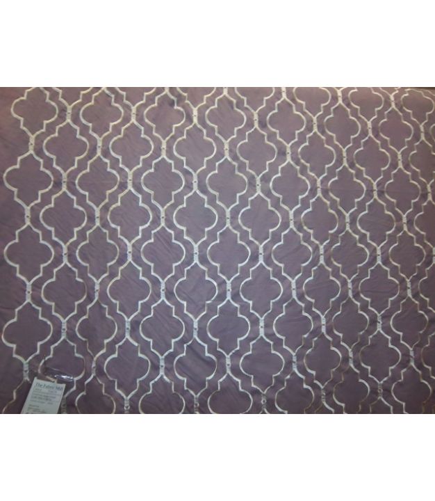 Kravet Fellini look purple embroidery