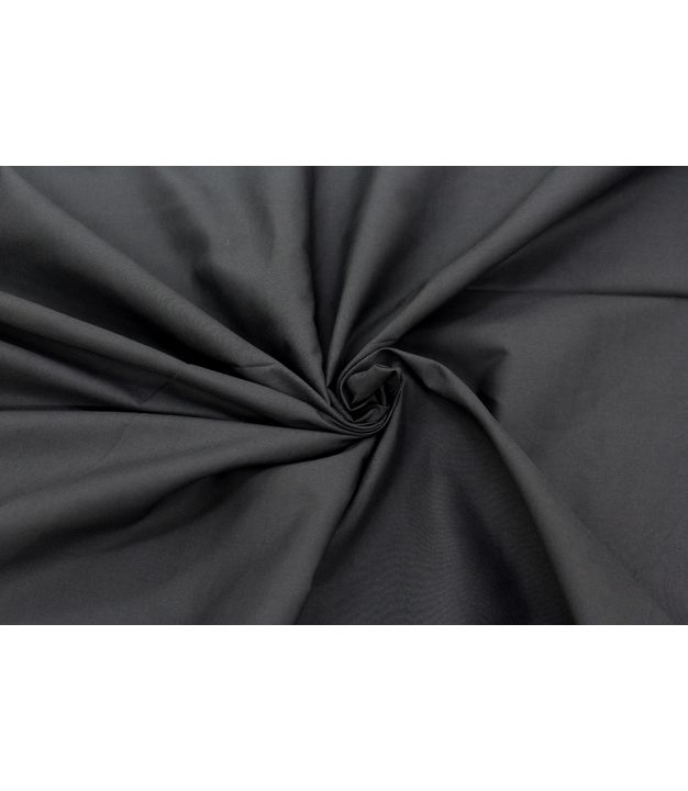 Broadcloth Black 45" Easy Care Water Resistant