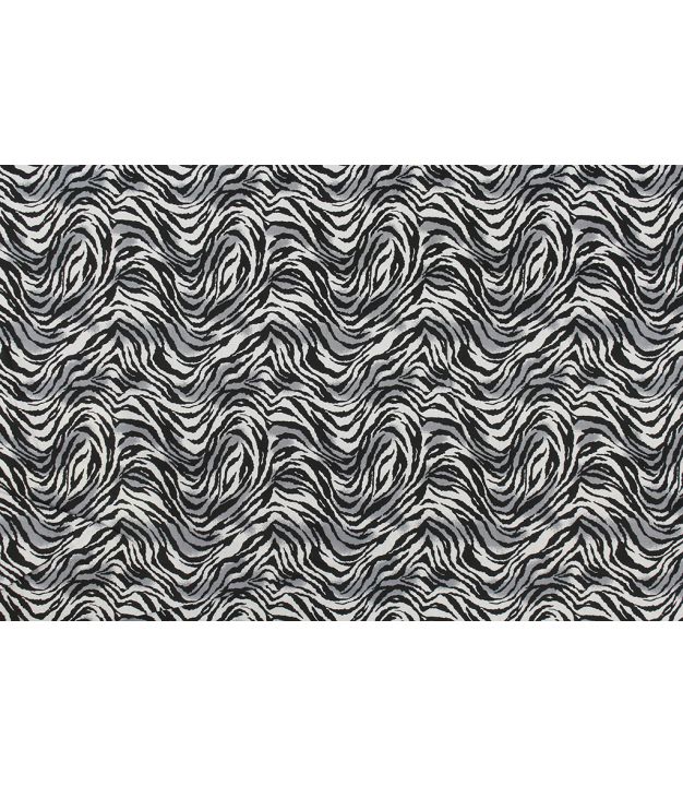 Tiger Black/White/Grey 45" Cotton
