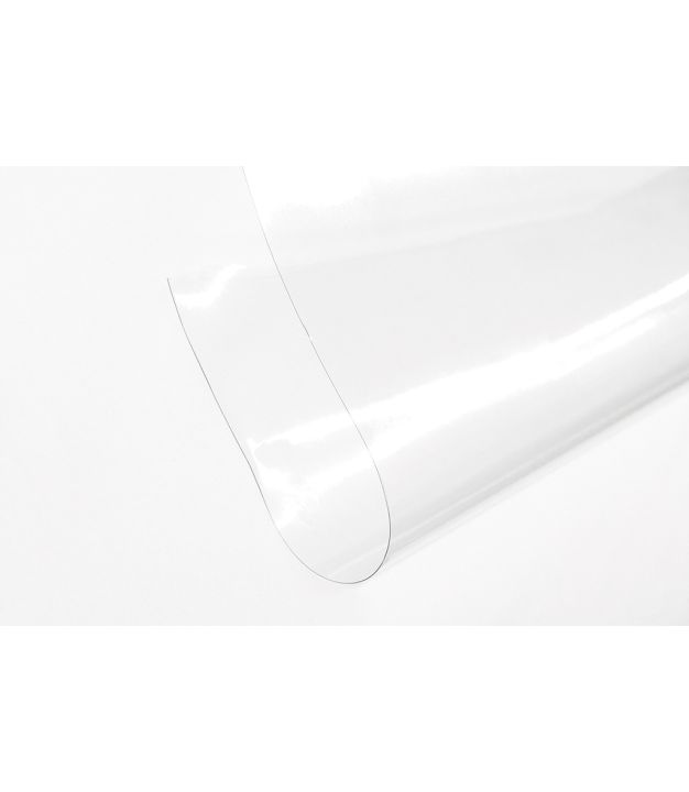 Clear Plastic Double Polish Clear 20 Gauge Non-Wrinkle 