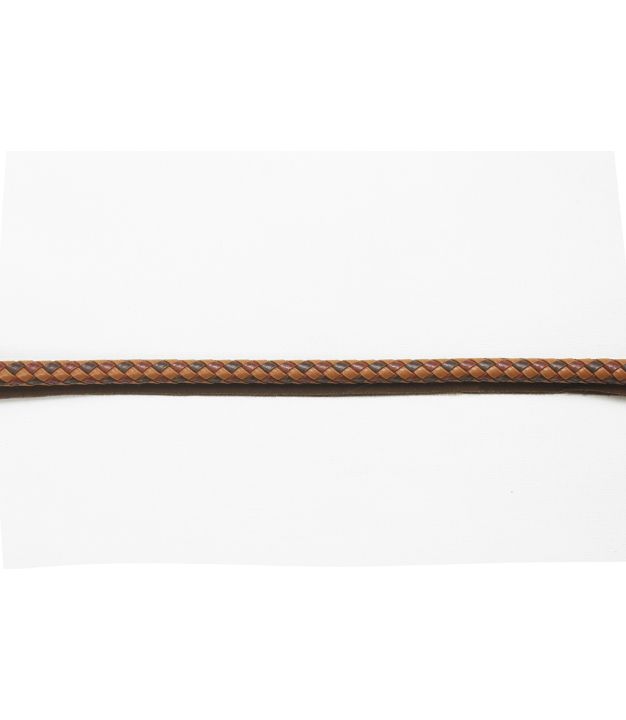 Leatherlike Braid L5/8-53 Choc/Taupe