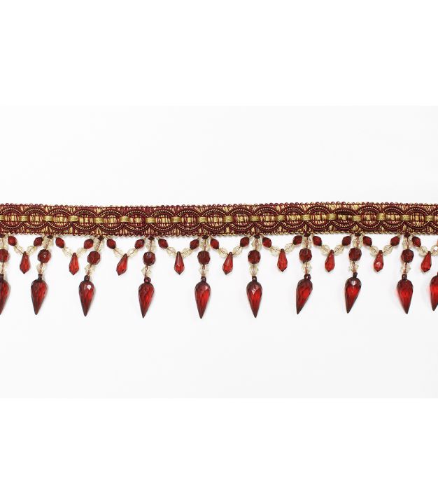 Crystal Beaded Fringe 32/12