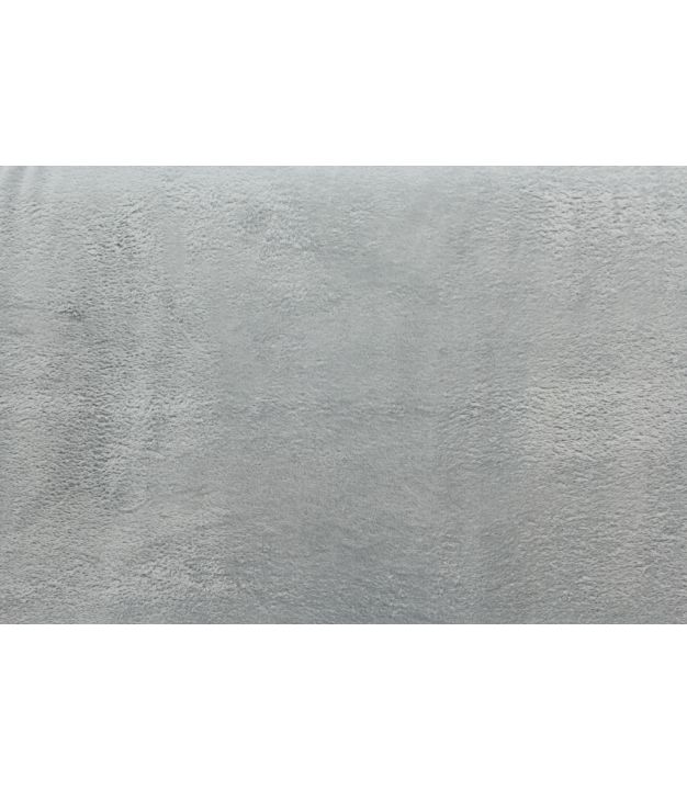 Double Sided Micro Fur Grey