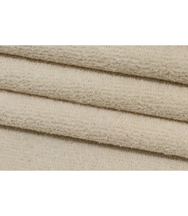Terry Cloth Velour 14 oz. Natural