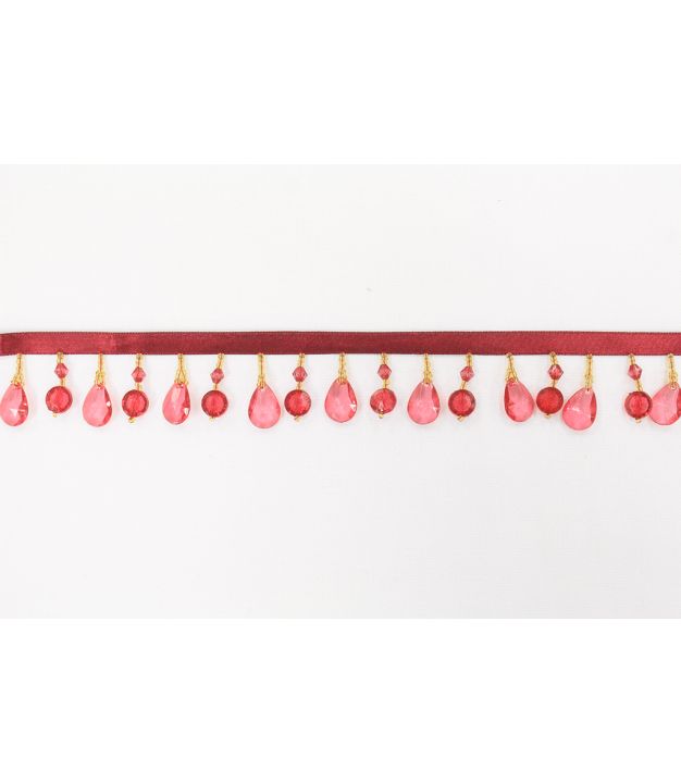 Bead Fringe BB-900 17-10 Red